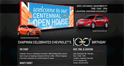 Desktop Screenshot of openhouse.chapmanchevy.com
